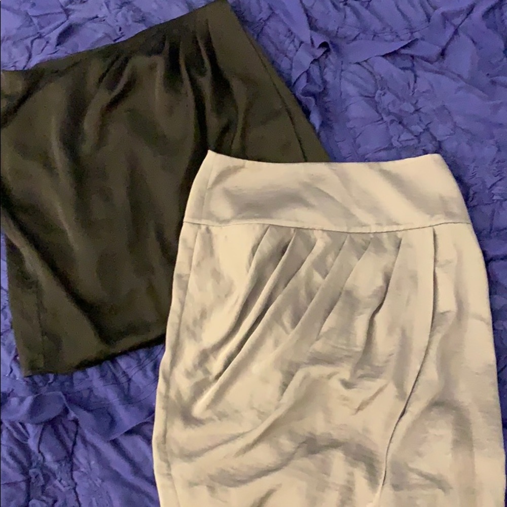 Banana republic skirts x2 size 0